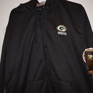 NWT Green Bay Packers Zip‎ Hoodie